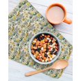 thumbnail image 3 of Vintage Flowers Kitchen Dish Towels for Drying Dishes Set of 2, Spring Yellow Green Floral Country Leaves Birds Waffle Weave Microfiber Hand Tea Bathroom Towels Quick Dry & Absorbent Towel 12x12, 3 of 7