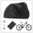 thumbnail image 4 of Bike Cover for Bike, Mountain Road Bike Rain Cover 67 x 23.6 x 33.4 Inch with Lock Hole Outdoor Waterproof Dustproof Rain Sun UV Protection (Black), 4 of 5