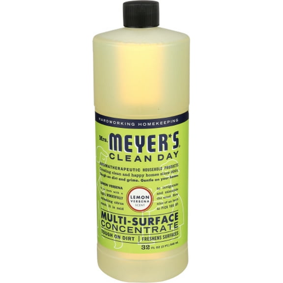 Mrs. Meyer's Clean Day Multi-Cleaner Concentrate Lemon 32 oz (Pack of 6)