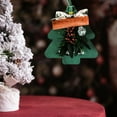 thumbnail image 2 of Christmas Tree Scented Ornament Hanging Car Air Freshener for Home Decor Closet Bedroom Natural Fragrance Decorations(Green), 2 of 6