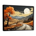 thumbnail image 2 of Designart "Endless Journey on the Road" Landscapes Floater Framed Wall Decor, 2 of 7