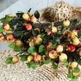 thumbnail image 5 of LEORX 2Pcs Plastic Berries Multi Color Faux Fruit Branches Home Decoration for Christmas DIY Enthusiasts, 5 of 7