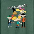thumbnail image 3 of Hey Arnold! - Group Shot - Women's Lightweight French Terry Long Sleeve Shirt, 3 of 5