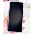 thumbnail image 5 of for Galaxy S21+/S21 Plus Case 6.7", Curly Wavy Anti-Slip Grip Design Transparent Bling Glitter Star Shiny Case Cute Clear Sparkly Bumper Protection Soft Phone Cover Case for Women Girls, Purple, 5 of 13