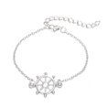 thumbnail image 4 of Pulsera de tres piezasJoyería Pulsera de mujer de acero inoxidable,Pulsera de crucero Life Tree, 4 of 4