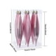 thumbnail image 4 of Colgantes De Plástico 6 Bolas Navideñas De Galvanoplastia De Extraterrestres De 16cm Para Colgar En El Árbol En Oro Rosa Rkxzt, 4 of 9