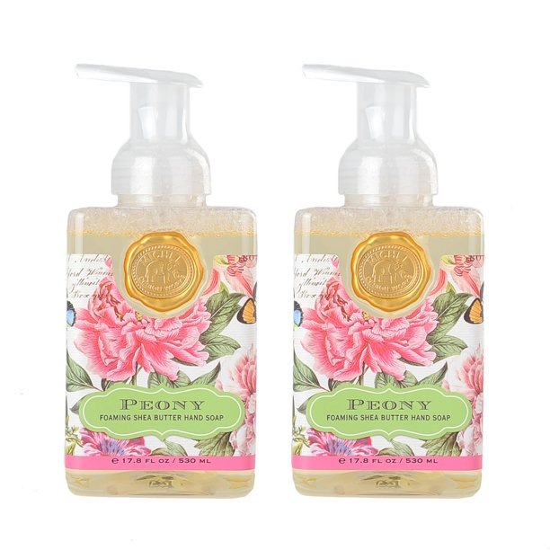 Michel Design Works Foaming Hand Soap 2Pack Peony Unisex Hand Soap