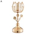 thumbnail image 1 of Candlestick  Windproof Decorative Great  Hollow Lines Candlelight Stand, 1 of 4