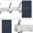 thumbnail image 3 of Heavy-Duty Steel Stainless Space-Saving Hanger Hanging Hooks Multi-function Space-Saving Hooks Hooks Set Hardware Coat Storage Rack Home Organizer Accessories, 3 of 7