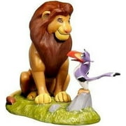 Lion King Disney The Exclusive 3 Inch PVC Loose Figurine Mufasa with Zazu