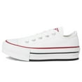 thumbnail image 4 of Converse Boy's Chuck Taylor All Star Eva Lift Platform (Little Kid), White/Garnet/Navy 2, 13.5, 4 of 7