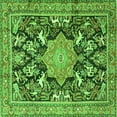 thumbnail image 1 of Ahgly Company Indoor Square Persian Green Traditional Area Rugs, 4' Square, 1 of 1