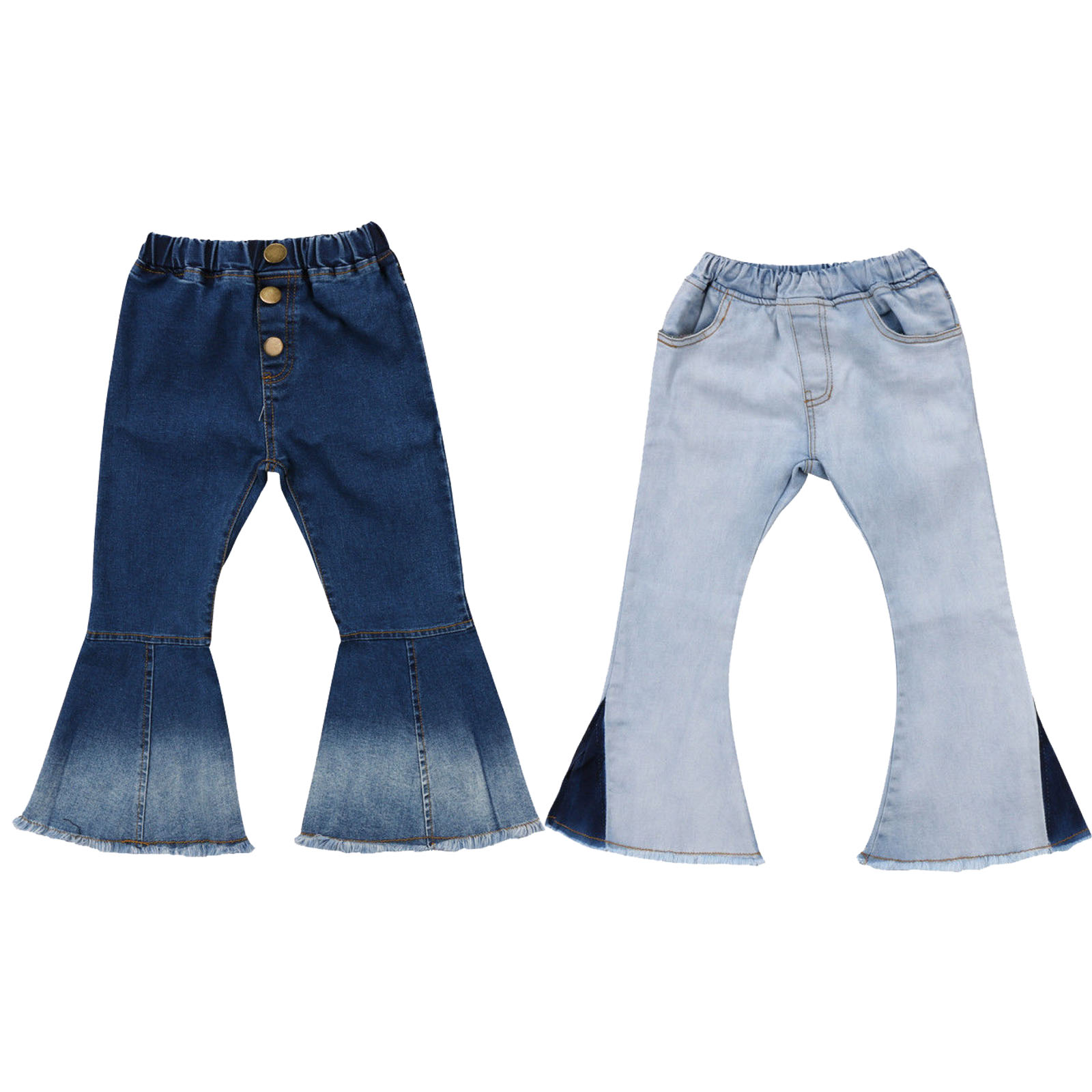 little girl bell bottom jeans