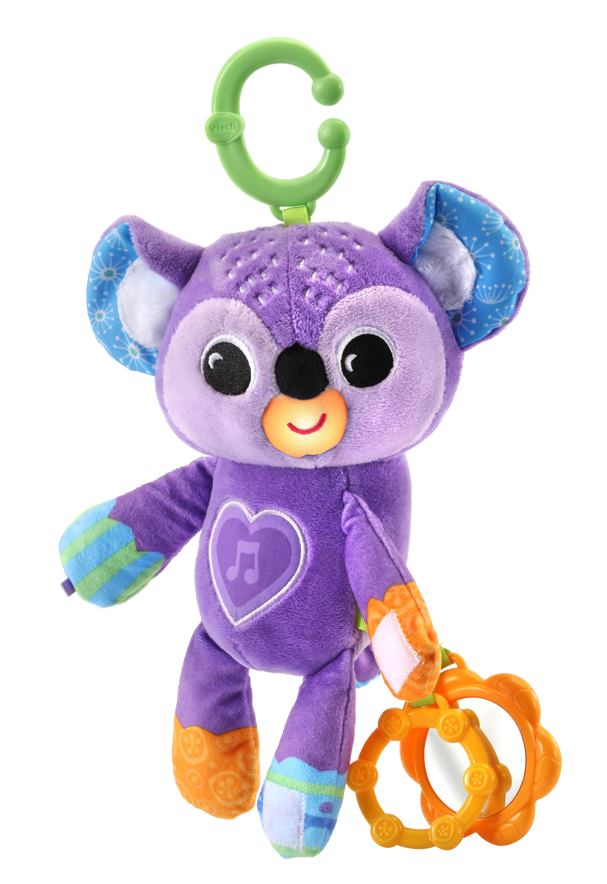 VTech Grab and Go Koala Plush Take-Along Toy for Babies