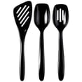 thumbnail image 2 of Hutzler 6 Piece Melamine Mini 7.5 Inch Cooking Utensil Set - Black, 2 of 8