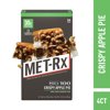 MET-Rx Big 100 High Protein Meal Replacement Bars, Crispy Apple Pie, 30g Protein, 3.52 oz, 4 Count