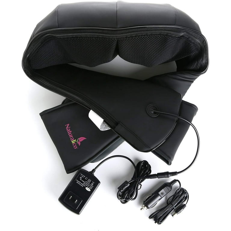 Shiatsu Massager Kneading Massage Therapy for Back, Neck and Shoulder Pain  Relieves Sore Muscles Total Body Relaxation 