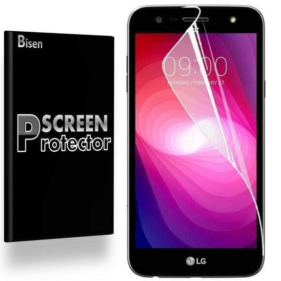 LG X Power [4-Pack BISEN] Ultra Clear Screen Protector, Anti-Scratch, Anti-Shock