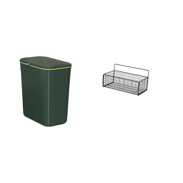 Organizador De Cocina Y Baño Que Ahorra Espacio, Cesta Para Basura, Almacenamiento De Basura, Estantes Flotantes, Soporte De Alambre, Sala De Manualidades, Encimera, Sala De Estar