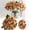 Coffee, variant on 1pcs Green Silk Hydrangeas, Artificial Flower Boho Dried Touch, Hydrangeas 7.08'' Faux for Spring Home Decor, Kitchen Living Room, Porch Wreath, Wedding Flower Arrangement