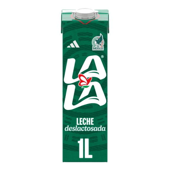 Leche Lala UHT deslactosada y semidescremada reducida en grasa 1 l