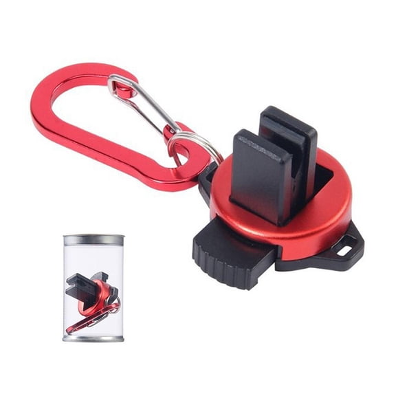 Fishing Rod Holder Clip, Belt and Backpack Pole Clamp for 2-11mm Rods
