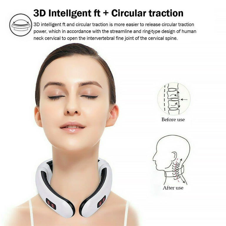TENS Low Frequency Intelligent Neck Massager Neck Pillowws With Electric  Pulse For Cervical Muscle Massage, Pain Relief, And Health Care Heating,  Tensioning, Releaser, 230821 From Piao007, $10.81