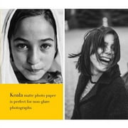 Koala Premium Matte Photo Paper 8.5X11 inches 48lb for Inkjet Printers Epson, Canon, Hp, 100 Sheets 180gsm