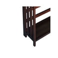 thumbnail image 2 of D-Art Collection Brookshire Bookcase in Mahogany Wood dark brown color, 2 of 3