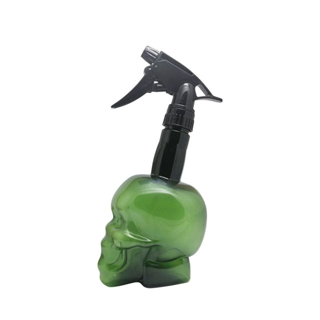 New Design Skull Style 500ml High Pressure Empty Plastic Water Spray Bottle For Barber Wetting Hair Or Cleaning Sprays