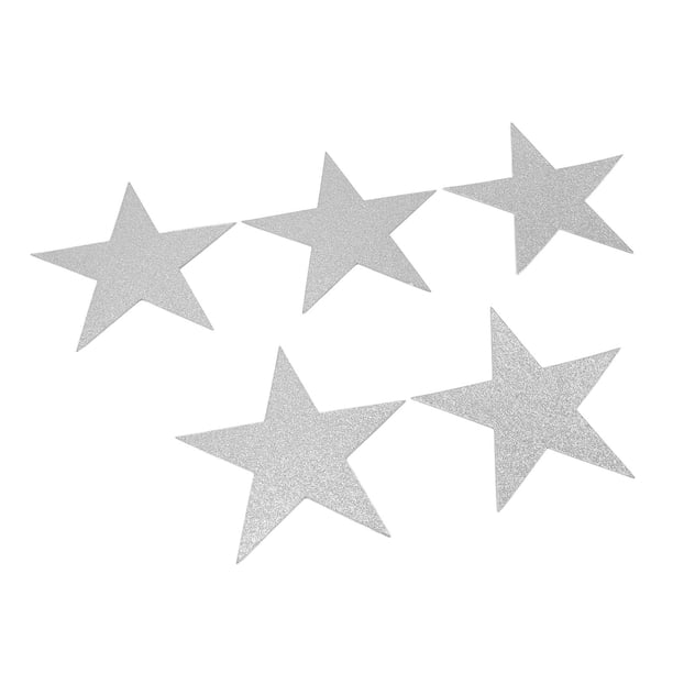Recortes De Estrellas Doradas, Recortes De Estrella De 50 Piezas De Brillo De Estrellas De Doble Cara Recortes De Decoración Decoración De Pared De Para Tablón De Anuncios