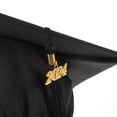 thumbnail image 5 of WRISTBIQUE Black Graduation Cap with Tassel for High School, College & University Academic Ceremonies and Graduation Events, 5 of 5