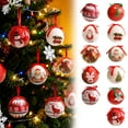 thumbnail image 2 of Xiwaer Christmas Hanging Ornament Balls Decorative Hanging Decorations For Tree Ornaments Window Indoor & Outdoo H, 2 of 9