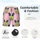 thumbnail image 3 of Fotbe Panda Avocado Traje de Baño para Hombre – Shorts de Natación de Secado Rápido con Forro y Bolsillos-3X-Large, 3 of 6