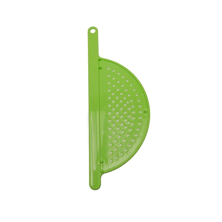 Hand Held Pot Strainer Pasta Pan Drainer Handle Plastic Veggie Fruit Colander Hand Held Pot Strainer Pasta Pan Drainer Handle Plastic Veggie Fruit Colander