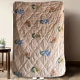 thumbnail image 5 of Summer Clearance 2025! PRETXORVE Quilt, Summer Quilt, -friendly Plain Printed Washed Summer Quilt Ventilation Quilt, 5 of 6