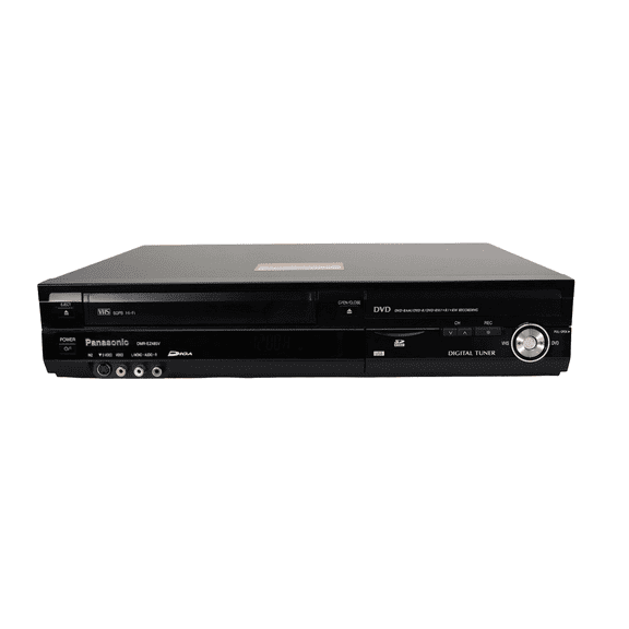 Restored Panasonic DMR-EZ485V DVD/VCR Combo Recorder w/ Digital Tuner, Remote, Manual, & HDMI Cable (Like New) (Refurbished)
