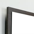 thumbnail image 5 of Eviva Reflection 31.5" Wedge Full Framed Bathroom Wall Mirror, 5 of 5