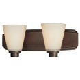thumbnail image 3 of Dolan Lighting - Southport 2-Light Bath Bar-Satin Nickel Finish, 3 of 3