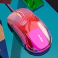 thumbnail image 3 of Ajazz AJ358 Wired Gaming Mouse Ergonomic 10000DPI Game Engine Mice Laptop Desktop PC Accessory Pink, 3 of 9