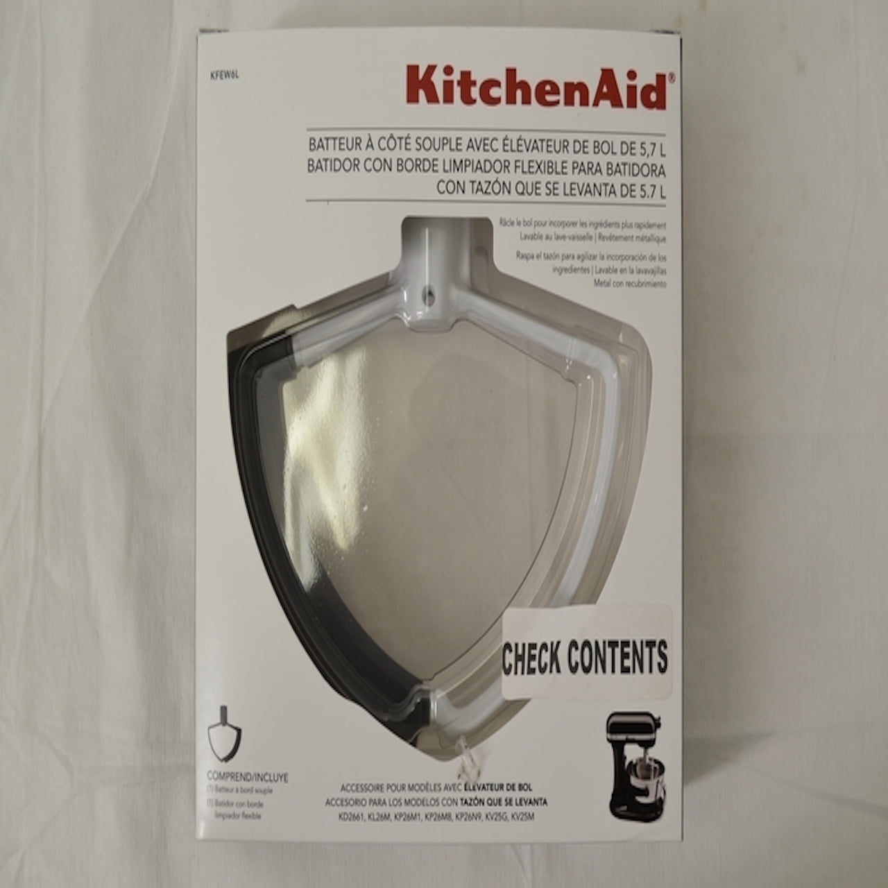 Flex Edge Beater for 6 Quart KitchenAid Mixer Walmart Canada