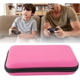 thumbnail image 4 of HUGFEGWE Game Console Carrying Case, Portable Hard Shell Travel Protective Case for New 3DS XL, 2DS XL, 3DS LL with 8 Game Slot Inner Pocket (Pink) CA919-109737, 4 of 9