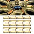 thumbnail image 4 of Lug Nuts, Anti Loosening One Piece Design Wheel Nuts Beautiful  For Vehicle Gold, 4 of 8