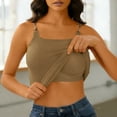 thumbnail image 3 of Lace Trim Ribbed Crop Tank Tops for Women Solid Sleeveless Form Fitting Cami Tops Soft Breathable Blouse for Casual and Layering Wear, 3 of 8