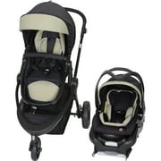 Angle View: Baby Trend 1st Debut 3-Wheel Travel System, Serene Green
