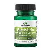 Swanson Genistein from Sophora Japonica 125 mg60 Veggie Capsules