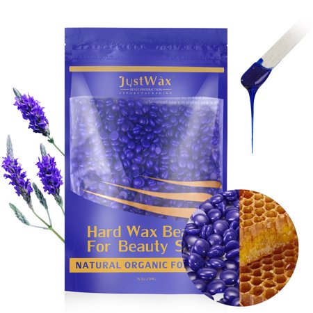 Agptek Purple Hard Wax Beans for All Waxing Types Depilatory Hair Removal Warmer Heater