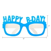 Multi-Color Happy Birthday Paper Glasses Party Favors, 8 Count, by Way To Celebrate