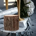 thumbnail image 4 of Minkissy 1Pack Tree Stump Stool with Cylindrical Shape for Use in Weddings and Home Decor, 4 of 6