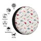 thumbnail image 4 of Fotbe Cute Dinosaur Funda de Llanta de Repuesto con Estampado, Engrosada, Ajuste Universal para Jeep, Remolque, RV, SUV, Camión-14 inch, 4 of 6